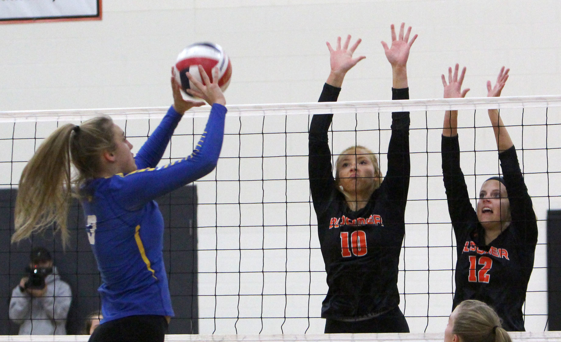 Rice Lake at Bloomer volleyball 10-24-19